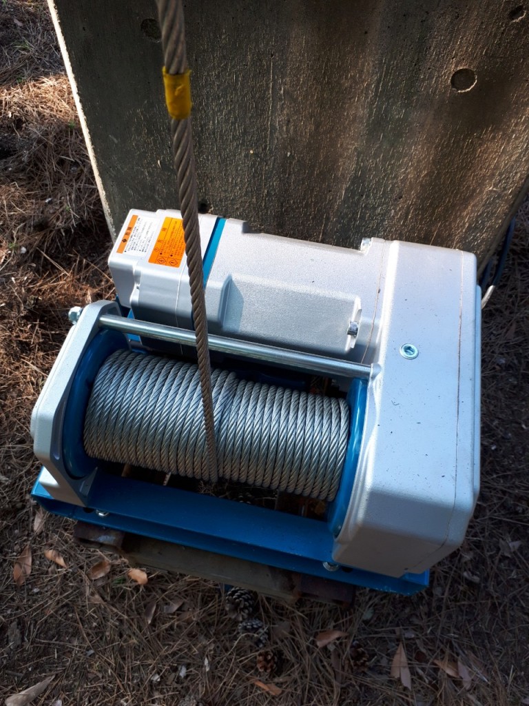 ワイヤー交換工事