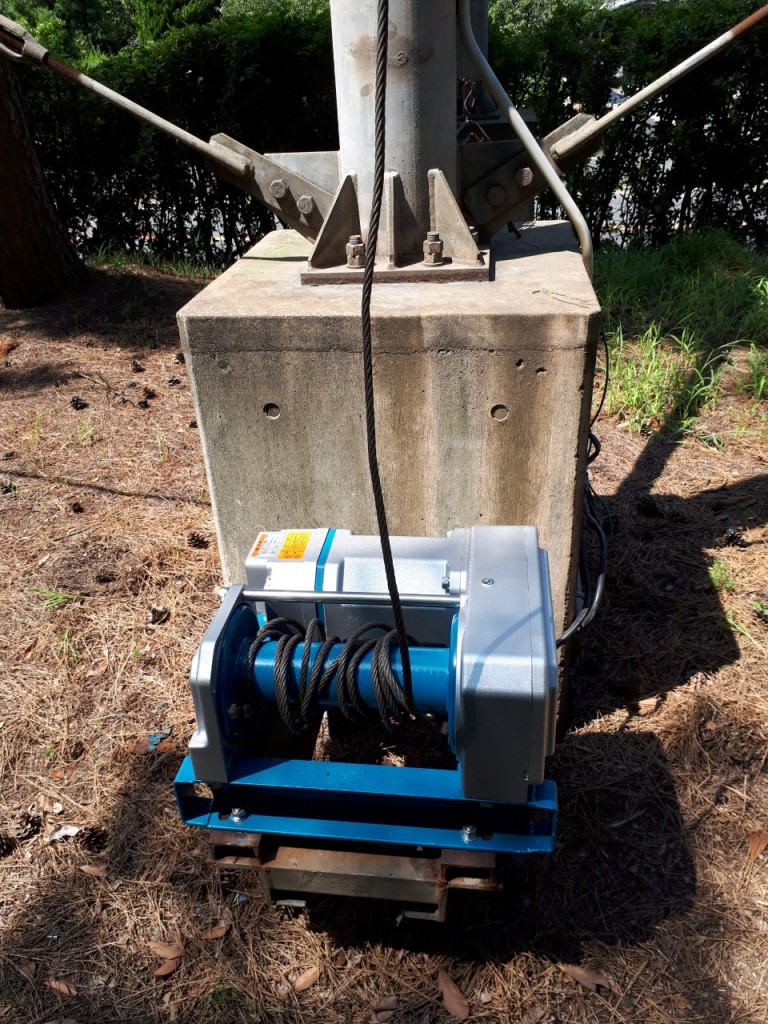 ワイヤー交換工事