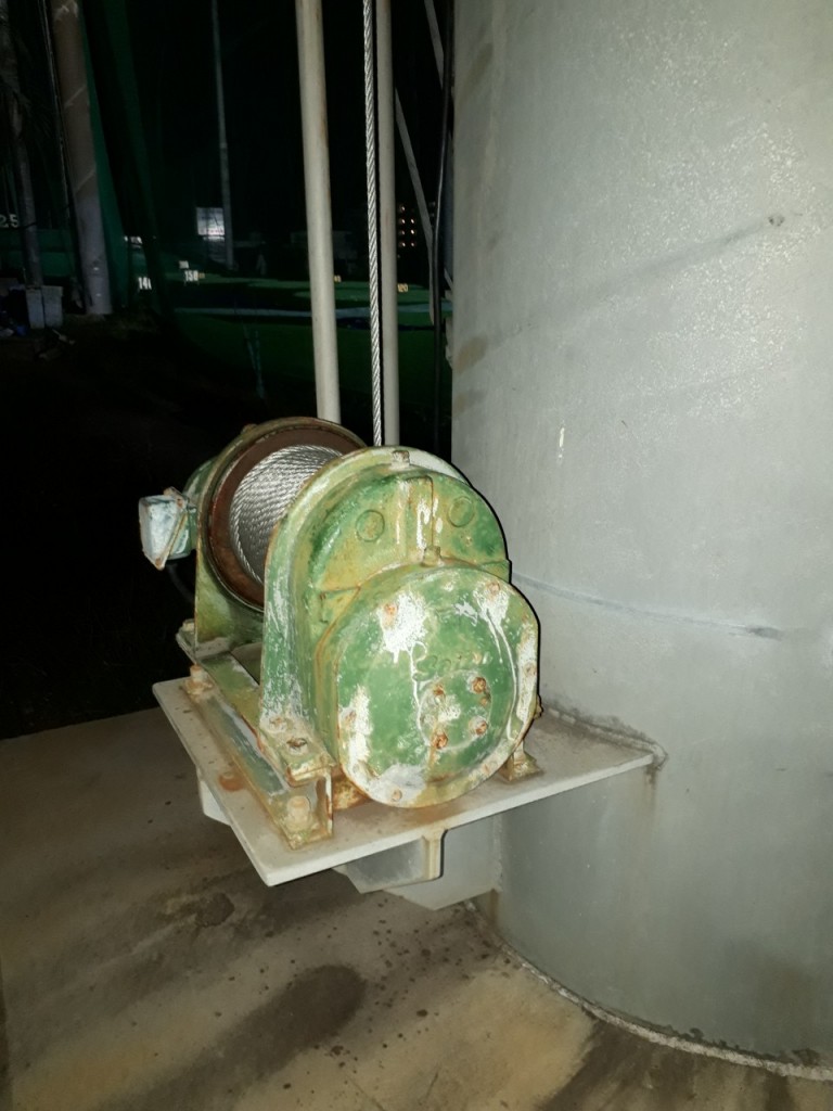 巻ワイヤー交換工事