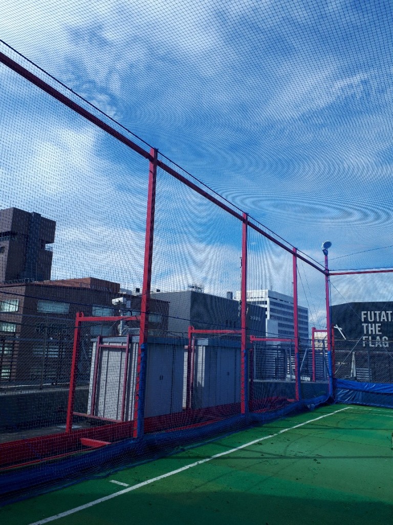 防球ネット張替工事