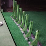 仕切りネット交換工事