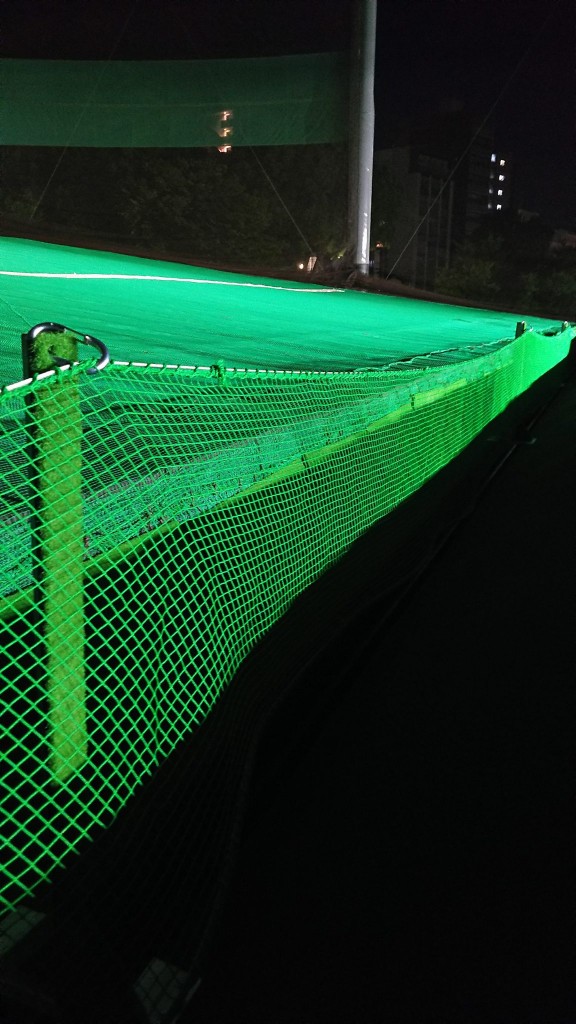 仕切りネット交換工事