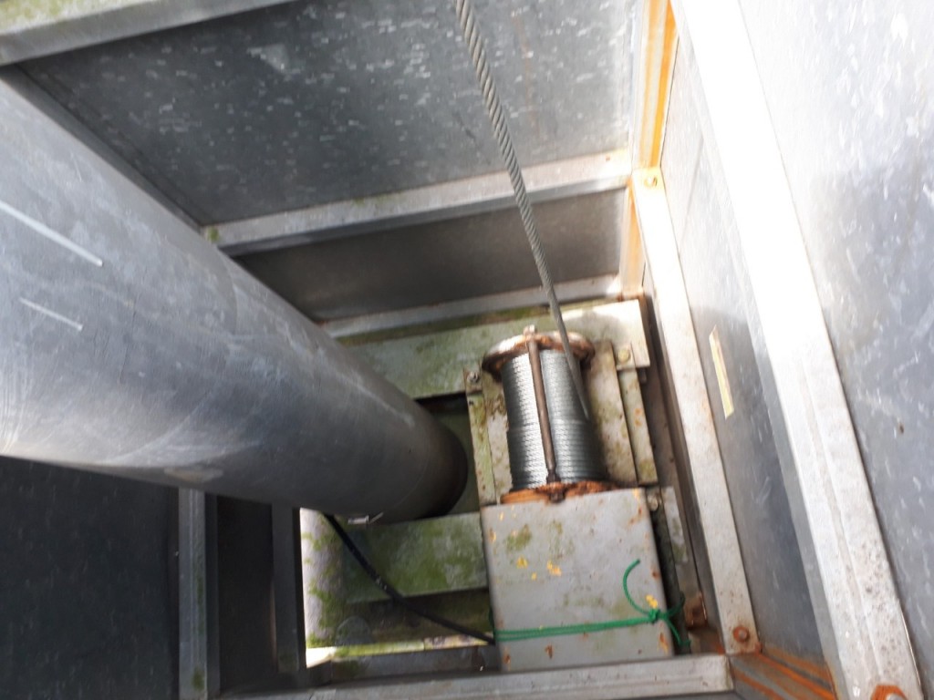 巻ワイヤー交換工事