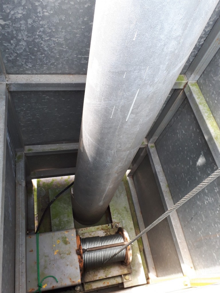 巻ワイヤー交換工事