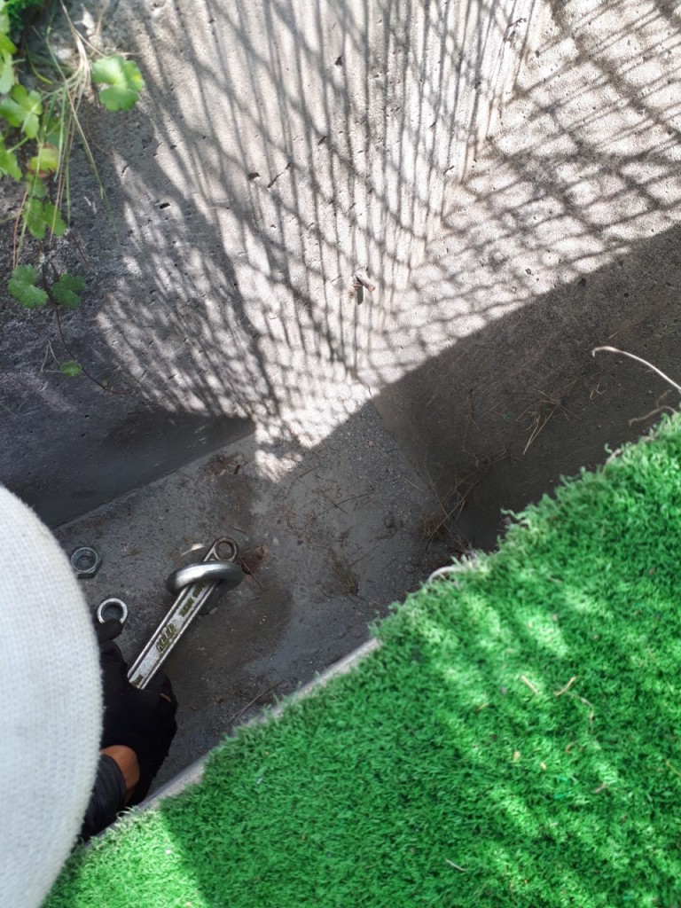 アンカー復旧工事