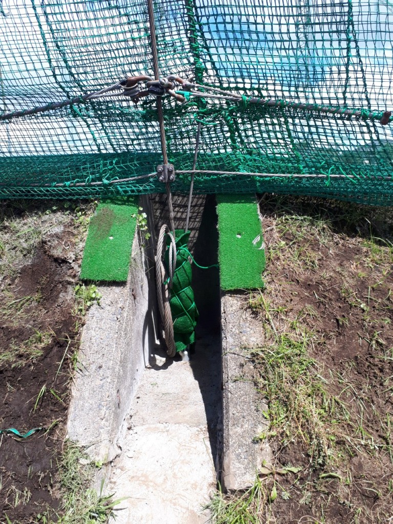 アンカー復旧工事