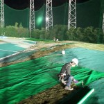 人工芝全面張替え工事