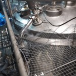 落下防止ネット設置工事