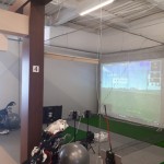 インドアゴルフネット設置工事