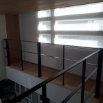 落下防止ネット設置工事