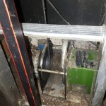 昇降ワイヤー交換工事