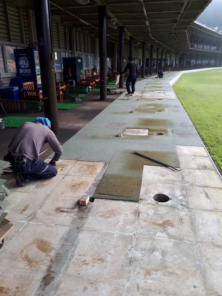 タイルカーペット張替工事