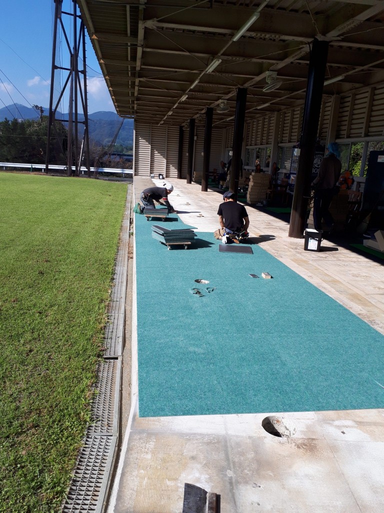 タイルカーペット張替工事