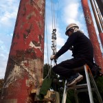 ワイヤー交換工事