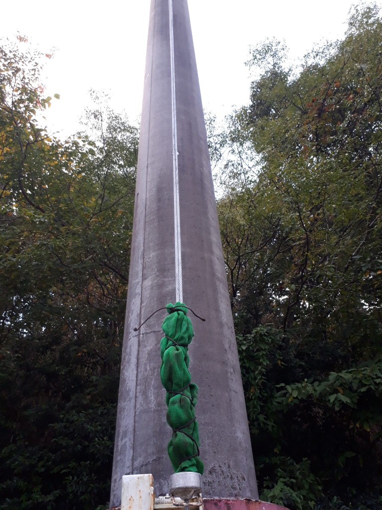 ワイヤー交換工事