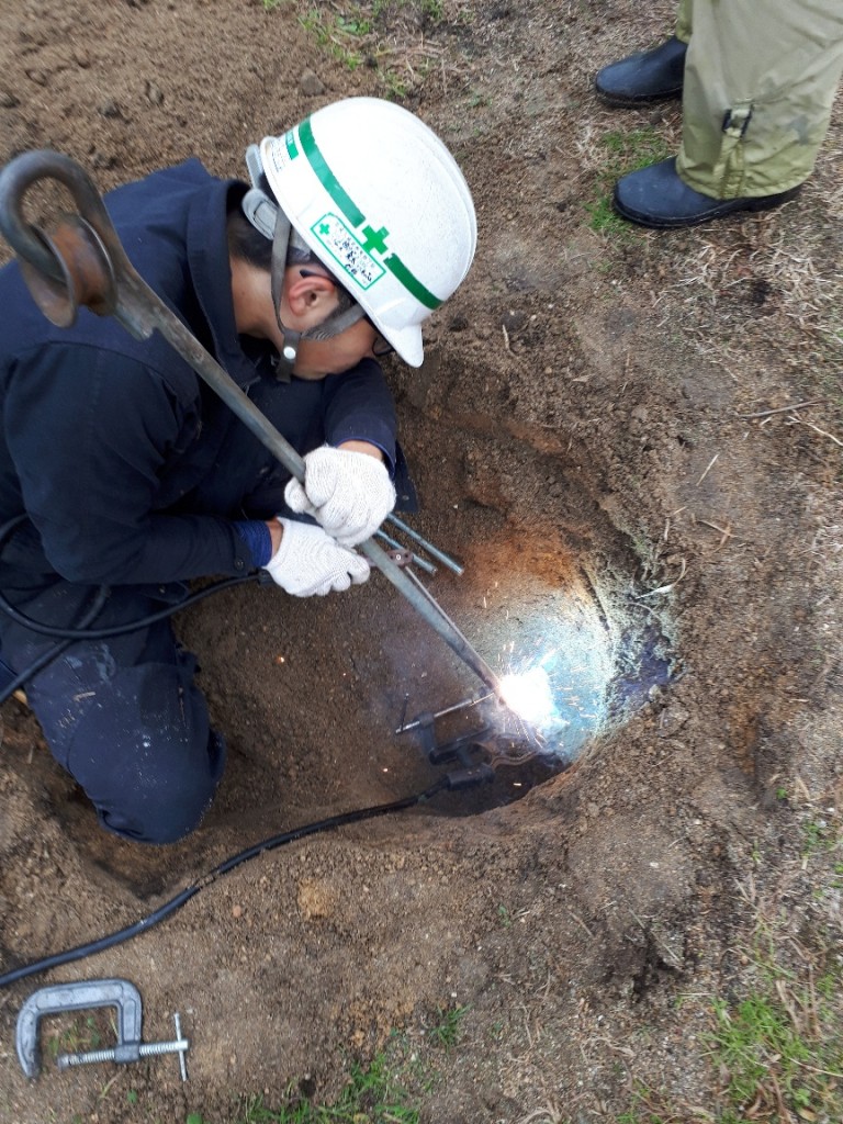 アンカー復旧工事