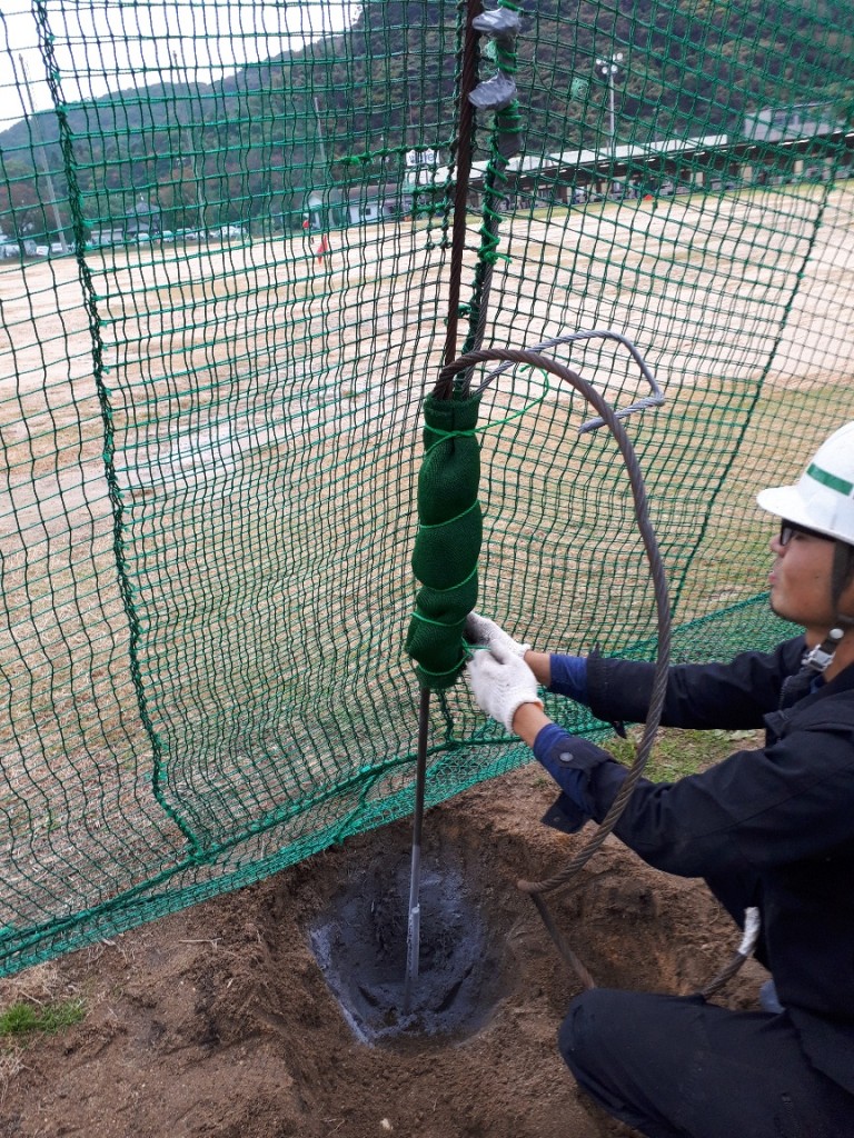 アンカー復旧工事