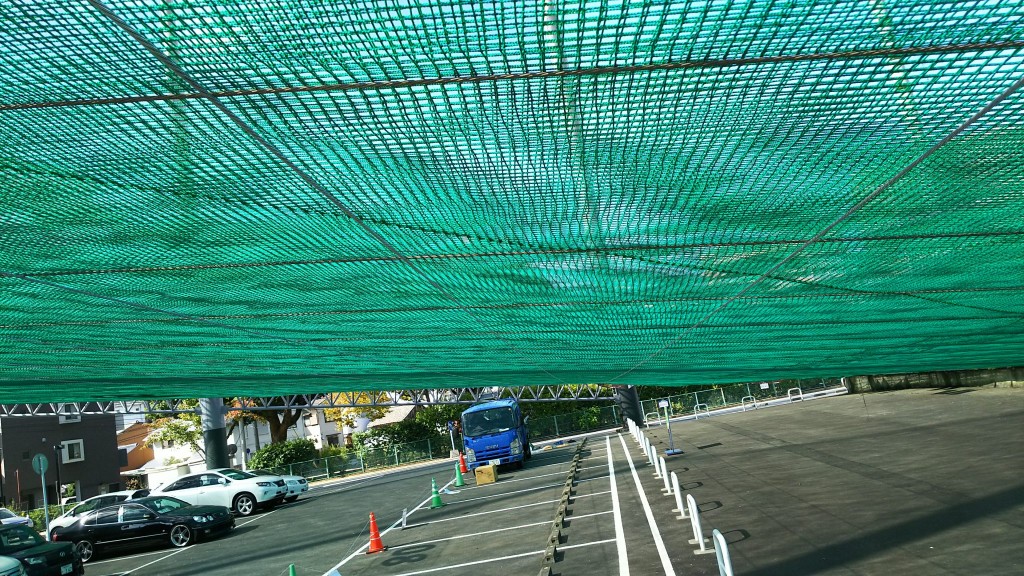 鋼線ワイヤー設置工事