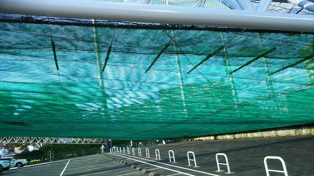 鋼線ワイヤー設置工事