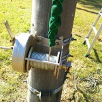 ワイヤー交換工事