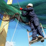 ワイヤー交換工事