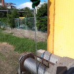 ワイヤー交換工事