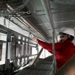 剥落防止ネット設置工事