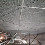 剥落防止ネット設置工事