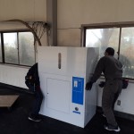 ボール販売機及び打席備品設置工事