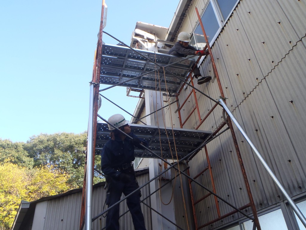 縦コンベア入替工事