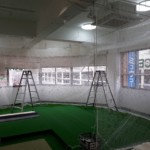 インドアゴルフ設置工事