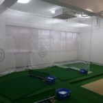 インドアゴルフ設置工事
