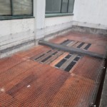 落下防止ネット設置工事