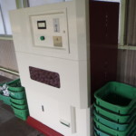 ボール販売機入替工事