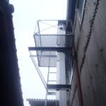 送球装置（縦コンベア）新設工事