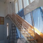 個人宅 仕切ネット設置工事