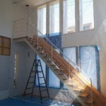 個人宅 仕切ネット設置工事