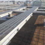 落下防止ネット設置工事