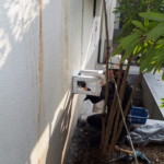 目隠しネット増設工事