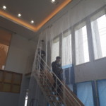 個人宅 仕切ネット設置工事