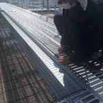 落下防止ネット設置工事