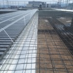 落下防止ネット設置工事