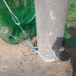 コンクリート柱支線交換工事