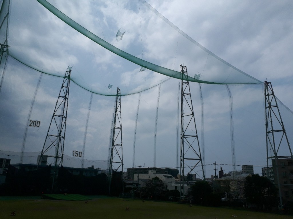 天井ネット張替工事