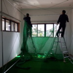 インドアゴルフ設置工事