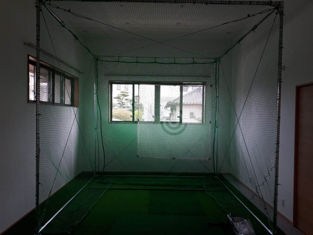 インドアゴルフ設置工事