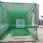 インドアゴルフネット張替工事