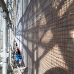 剥落防止ネット設置工事