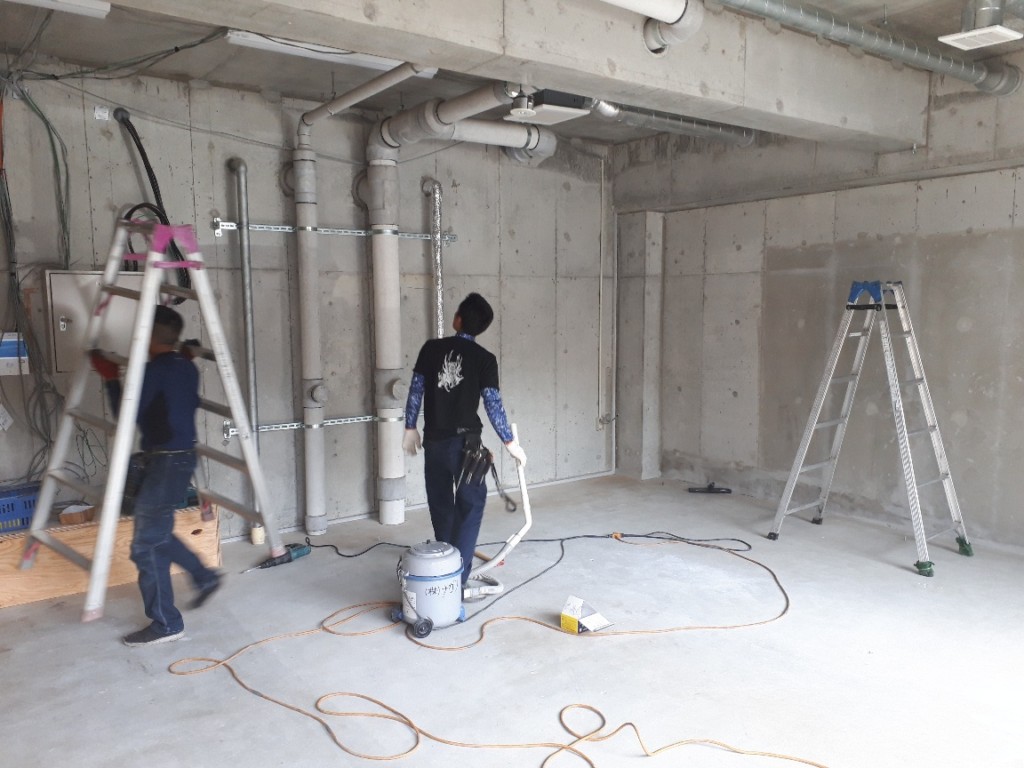 インドアゴルフ設置工事