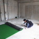 インドアゴルフ設置工事
